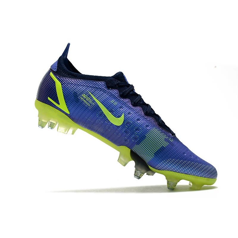 Nike Mercurial Vapor Elite SG Pro Recharge Neon Modrý Navy